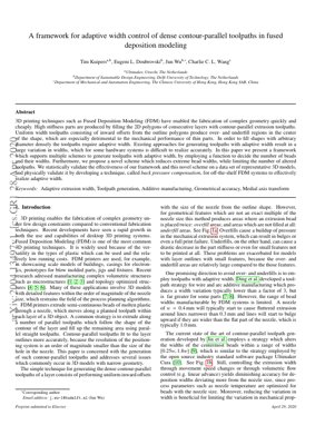 PDF Document Cover - A Framework for Adaptive Width Control of Dense Contour-Parallel Toolpaths in Fused Deposition Modeling