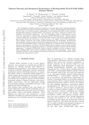 PDF Document Cover - Tailored Thermal and Mechanical Performance of Biodegradable PLA-P(VDF-TrFE) Polymer Blends
